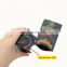 Custom printed food packaging bags matte black stand up pouch beef jecky packaging bags