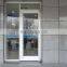 Aluminum KFC door  single  door tempered glass  ground spring doors