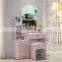 Vanity Dressing Table Design With 4 Drawers For Bed RoomFurniture