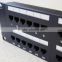 CAT.6 48 Port UTP Dual IDC Patch Panel with cable management