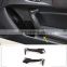 2PCS ABS Carbon Fiber Car Inner Door Handle Protection Cover Car Interior Decoration for Subaru BRZ Toyota 86 2012-2020