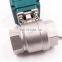 220V 12v water valve ss304 CTF-001 DN32 DN40 electric automatic water valve
