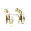 Laser cutting sheet metal forming custom copper stamping blanks