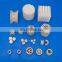 High quality Ceramic Random packing pall ring Cascade ring Tri-Pack Rosette ring for Chemical Tower