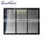 Superhouse 8 ft sliding glass doors NFRC standard customized design heat insulated aluminium alloy  Sliding Glass door for Sale