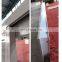 PVC sliding window  4mm tempered glass without grids with mosquito net