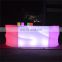 portable bar counter party event counter led Illuminated Led Plastic Portable Led High Bar Counter Furniture Mobile Bar