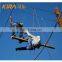 Team Building Adventure Tower Outdoor Challenge Obstacle Ropes Course Amusement Park Equipment