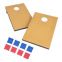 Custom Logo Cornhole Toss Games with Two Regulation Size Boards 8 Bean Bags