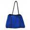 Large Capacity Beach Bags Portable Perforated Neoprene Women Beach Tote Bag
