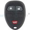 FCC KOBGT04A Remote fob 3 button 315MHz for 2007-2015 Chevrolet Buick GMC PN 15777636 / 15100811