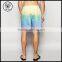 Mid Length Swim Short In Pastel Dip Dye