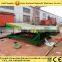 Hydraulic loading ramp for container truck / mobile yard ramp / dock leveler
