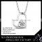 Hawaiian necklace accessory jewelry selling 925 silver girls necklace new designs beautiful necklace
