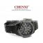 FASHION BOY's full black sport watches quartz stainless steel 3ATM water risistant watch sports 008AMB