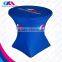 custom trtade show round table cloth