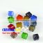 Assorted shape glass beads, charm beads for bracelet, crystal pendant beads for decoration