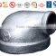 90R 90 degree reducing Casting Technics and Round Head Code pipe fitting