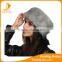 2016 ladies fashion leather and fur hat lap with five color