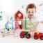 EN71 Conforms Water Based Paint Childrens Colourful Wooden Farmyard Sets