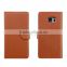China Factory Insert Card Leather Case For Samsung Galaxy S6 Edge Plus