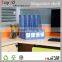 Hot sale office stationery desktop magazines rack with 4 compartments