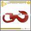 G80 alloy eye hook with red painted
