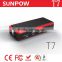 sunpow 12v 12000mah double usb lithium ion battery multi-function car emergency car portable battery jump starter