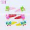 Environmental goody hair accessories resin likely pink owl shape baby plastic hair clips for girls                        
                                                Quality Choice