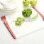 New Design Rad Plastic Antibacterial Non Slip Cutting Board Square Shape Chopping Board