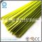 Excellent bend recovery and shiny yellow color PET fiber for floor brush