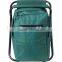 Outdoor portable folding fishing chair with rod holder