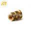 Knurled brass insert nut from China factory