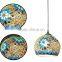 Colorful glass mosaic pendant light for home decoration                        
                                                                                Supplier's Choice