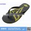 Black Simple EVA man flip flops slipper beach shoes