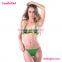 OEM & ODM Green Brazilian Flag Bikini Swimwear