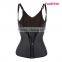 Plus Size Clip and Zip Nude Waist Trainer Vest