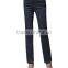 2015 wholesale Euramerican mid-waisted women's straight jeans