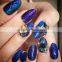 New Design 12 Color Nail Art Crystal Decoration 3*10mm Flat Back Long Drop Rhinestone for DIY Jewelry
