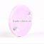Removeable bathroom plastic magnifying mirror with 2 suction cups