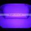 modern sofa furniture / night club plastic sofa set/ glow led sofa