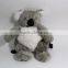 Gray Koala Bear Plush Backpack Overnight Animal Travel Bag Zoo Australian