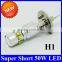 Super Bright Automotive 12V 50W Crees Mini LED Fog Light H1 Headlight H3 880 881