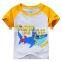 kids summer set with short sleeve printed short Baby Boys Clothing Set 2015