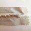 5# aluminum zipper metal zipper close end zipper bag coate zipper