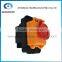 Ignition Momentary Press Push Button Switch YCZ5-A Emergency stop & start 10 Pin IP55 lock Protective cover Waterproof