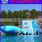 Inflatable jumping bed on water