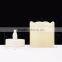 LED electronic flashing Colorful light plastic switch bougie with wax body for party wedding birthday