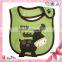 China manufacture wholesale funny animal cotton terry bib for baby