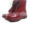 women fashion ankle pvc rain boots